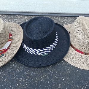 3 new chi chi straw hats